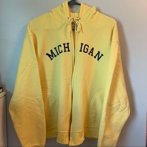 Michigan Zip Up Hoodie